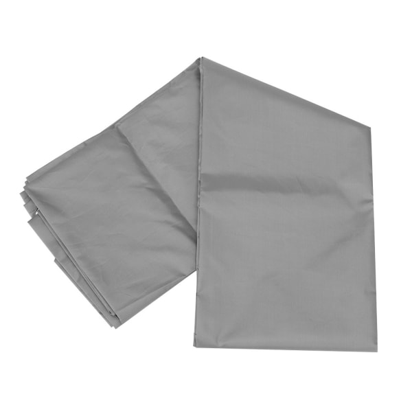 190T Polyester Taffeta Solseil Markise Baldakin for Hage Uteplass Patio 132x226cm Grå