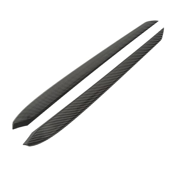 2 stk. ABS Carbon Fiber Indvendig Armlæns Panel Cover Trim Frontdør Panel Udskiftning til Tesla Model 3