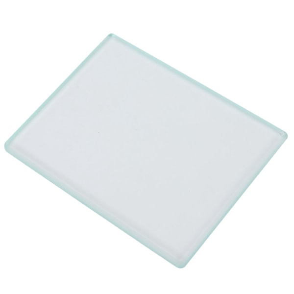 Läderhantverk Slipverktyg i Glas för Polering av Läder - Mått: 130 x 100 x 8mm