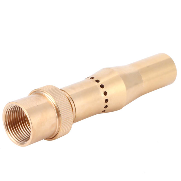 Hunn Fountain Dysenavn Messing Multihull Boblende Sprinkler for Hage Dam G3/4 25mm