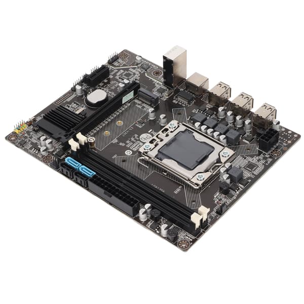 LGA 1356 HM65 Chip 6 Core PC Bundkort CPU Combo med SATA Kabel til Intel Desktop Computer