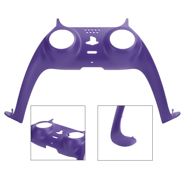 Spelkontrollhandtag Dekorativ Strip Gamepad-greppbyte DIY Shell Cover för PS5Purple