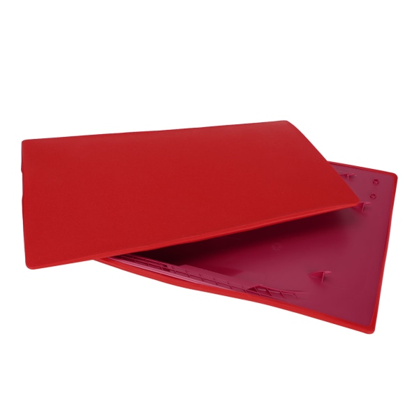 För PS5 Silicone Skin Cover Vattentätt Dammtätt repsäkert case för PS5 Disk Edition Red