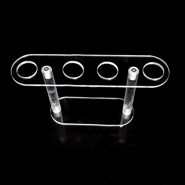 Isvaffelholder 5 hull Klar akryl vaffelstativ Cupcake-utstillingsstativ Five Holes