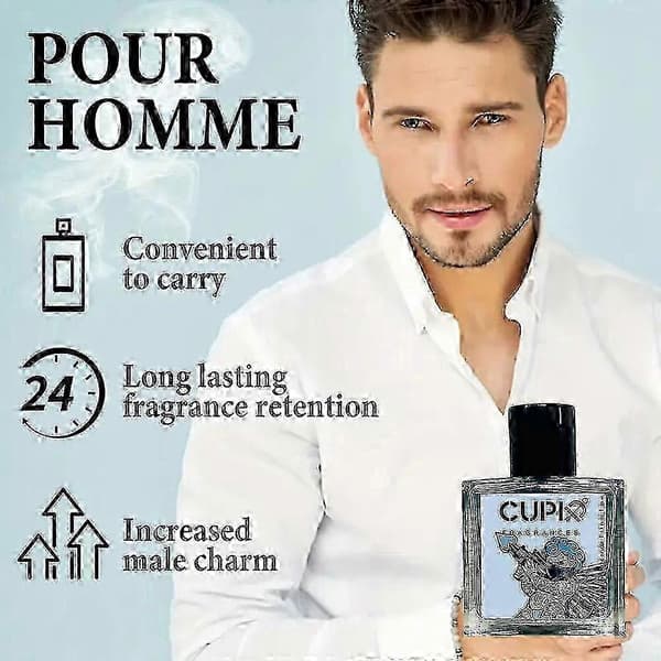【02】Cupids Charm Toilette Cologne Til Mænd Multifunktionel Eau De Parfum Langvarig DuftendeYcz 50ml