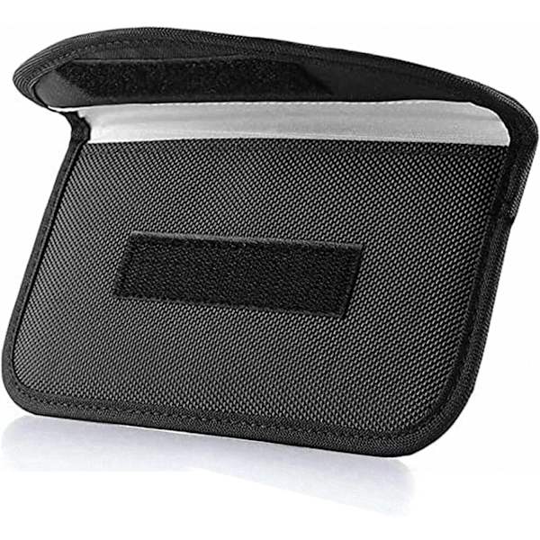 Signaalin estolaukku, [2 kpl] GPS RFID Faraday Bag Shield Cage Kotelo Lompakon case matkapuhelimen yksityisyyden suojalle ja auton avaimelle, Ant