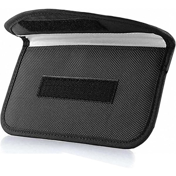 Signalblokerende taske, [2 Pack] GPS RFID Faraday Bag Shield Cage Hylster tegnebog Beskyttelsesetui til mobiltelefon privatlivsbeskyttelse og til bilnøgle, myre