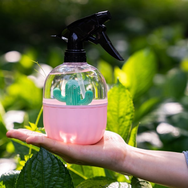 (Lumihuippu Valkoinen Kapasiteetti 500ML) Puhdas käsisuihkupullo ilmanpaineinen hienosumu suihkusuihkutin pieni suihkupullo