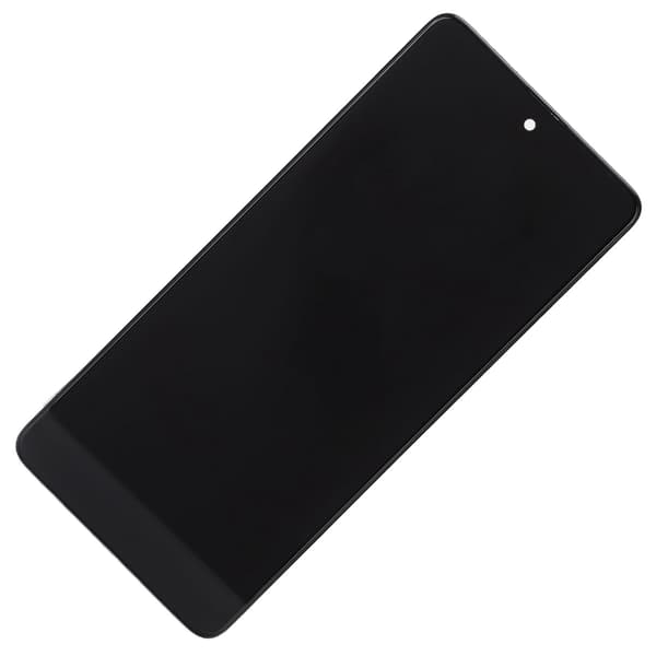 Samsung Galaxy A71 LCD-skärm Digitizer-enhet med ram