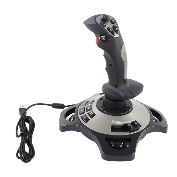 PC Joystick 2113 Simulerings USB Spilcontroller med Vibrationsfunktion Trådløs Gamepad Joystick