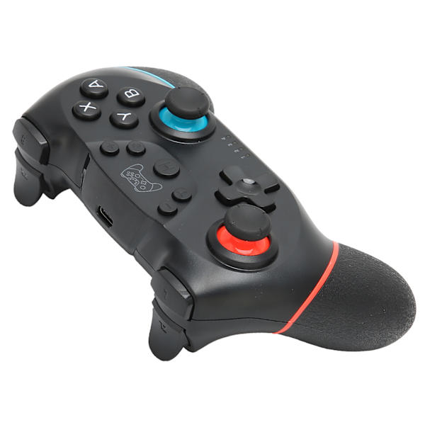 Bluetooth 6-akselinen peliohjain Langaton peliohjain joystick Windows-tietokoneelle Vasen sininen Oikea punainen