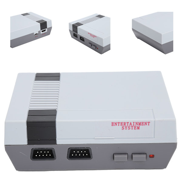 Spilkonsoll Mini TV Videospil Controller Klassisk HD Multimedia Interface Håndholdt Spilkonsoll 110‑240VEU Stik