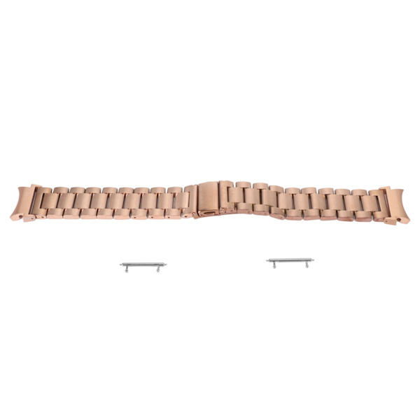 Rosaguld rustfrit stål urrem til Galaxy 4 Quick Release solid metal udskiftningsrem