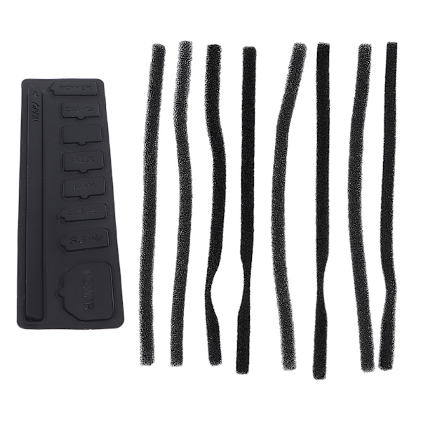 Dammskyddande Cover, Damm nät Set, Dammsäker Mesh Jack Stopper Pack Kits för PS4 PRO
