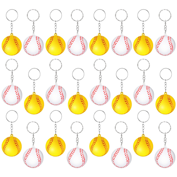 7 st Mini Fotboll Nyckelringar Fotboll Souvenir Nyckelring Fotboll Stressbollar Fotbollslag Present Sportbollar Festfavorit Påse Fyllning Fotboll Rugby Volleyboll