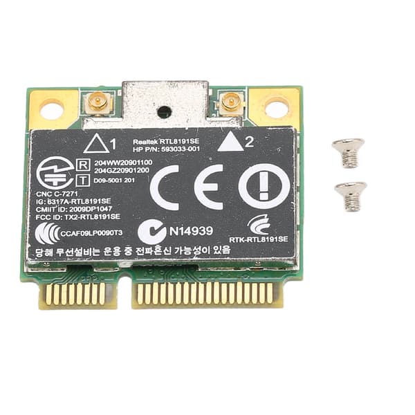 Mini PCI E WLAN-kort 2,4 GHz 150 Mbps Stabilt trådløst netværkskort til computer Holdbart PCB