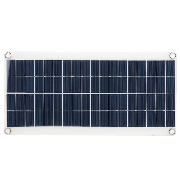 18V 8W Polykrystallinsk solpanel til udendørs camping, bærbar, multifunktionel