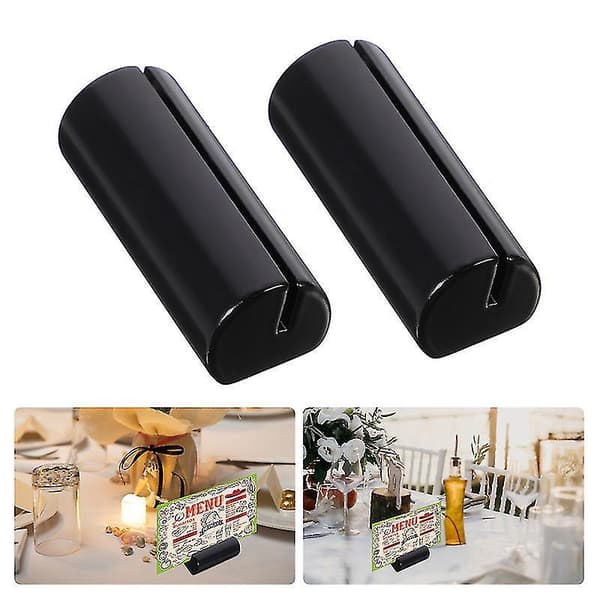 2 stk. metallskilt holder