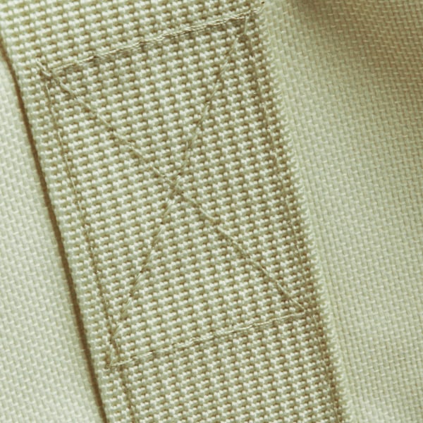 Ulkokalusteiden tyynyn säilytyspussi Oxford kankaasta pölytiivis kotipäällinen cover säilytyspussi-420D riisiväri vastaa 115,5 * 35 * 50,8 cm