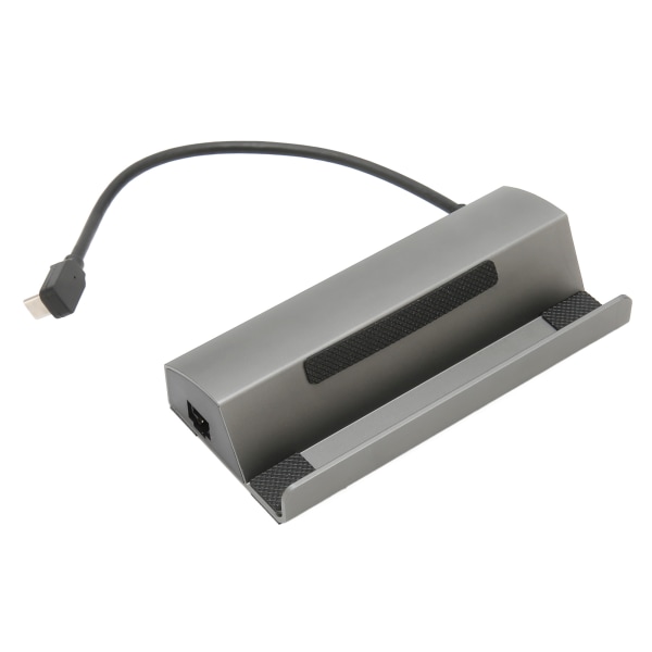 USB-C-dockningsstation 4K 60Hz 3 USB-portar 100W PD RJ45 1000 Mbps USB-C-hub Multipel adapter för Valve Steam Deck