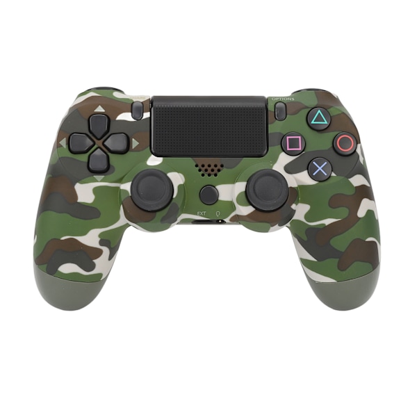 Peliohjain Dual Vibration Sensitive Langaton Ohjain Pelikonsoli PS4 Slim Pro PS5:lle Camouflage Green