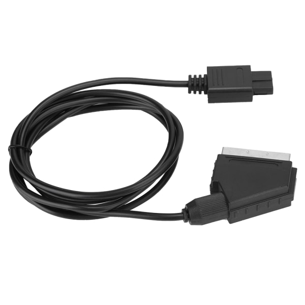 3PCS Professional 1,8M RGB Scart Wire Spelmaskin Anslutning av TV-kabel för NGC/N64/SNES