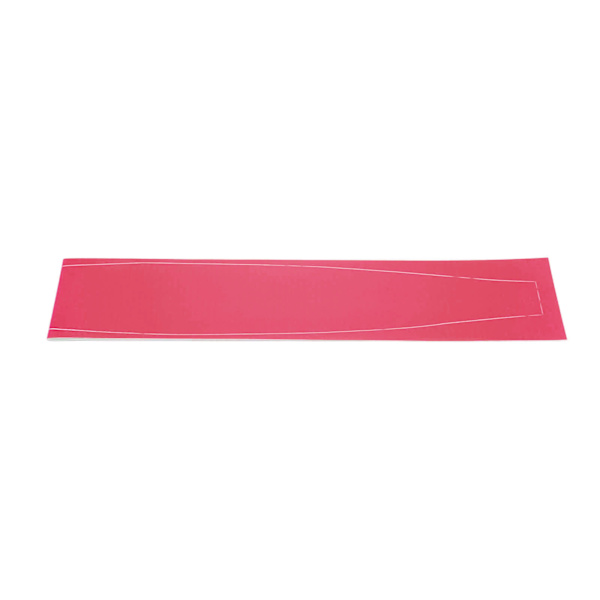 Midtskin for PS5-konsollen, ripesikker, integrert midtre stripe, klistremerke, konsollens midtre del, beskyttelsesstripe, film, rød