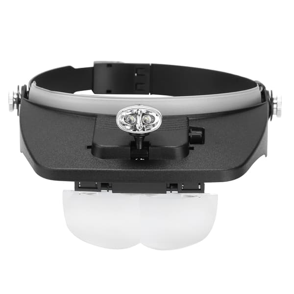 LED birøkter hode montert forstørrelsesglass med speillinse
