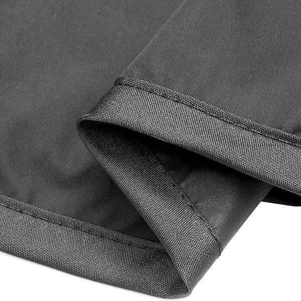 Utomhus gungstolsskydd dammskydd solskydd - beige (150*50*10cm) 190T silverbelagd