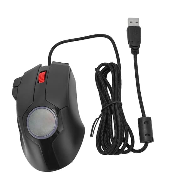 Trådlös Gaming Mus 7200 DPI RGB Bakgrundsbelyst 8 Programmerbara Knappar Eldknapp för PC Laptop