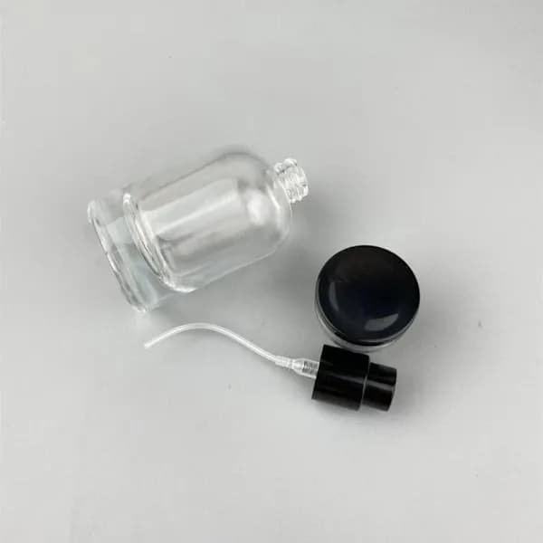 [02]1 pc Perfume Refill Spray Bottle Black 50ML