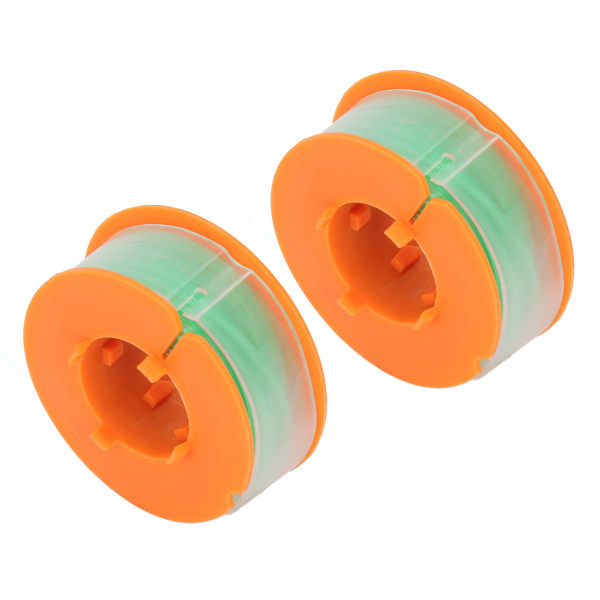 2 stk. Grasklipperspolelinje Nylon Trimmer Tilbehør Utskifting Passer for BOSCH ART 30 ART 30FA Grønn