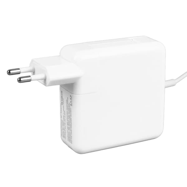 60W Hurtigoplader Strømadapter til Macbook Laptop EU Stik 100-240V