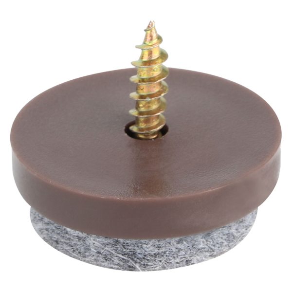 50 st Möbelfötter Filt Spik Skåp Bord Soffa Stol Ben Halkskydd Golvskydd (22mm)