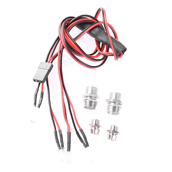 DIY 4-LED-ajo- ja takavalosetti RC-autoille ja -kuorma-autoille - välttämättömät RC-tarvikkeet