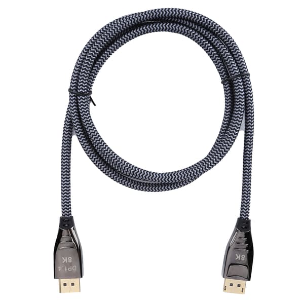 DP1.4 8K 60Hz Teräväpiirtoadapterikaapeli valolla PC-tietokoneelle 1,5M DP-8K