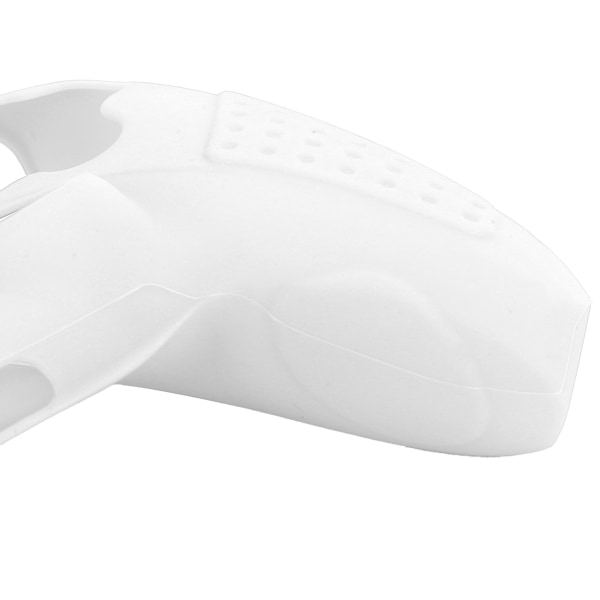Livsmedelsklassad halkfri silikon spelkonsol skydd Gamepad Handtag för PS5 joystick (vit)