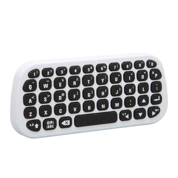Controller Tastatur Professionel Chat Vioce Trådløs Bluetooth Controller Tastatur med Klipsholder til PS5 Controller