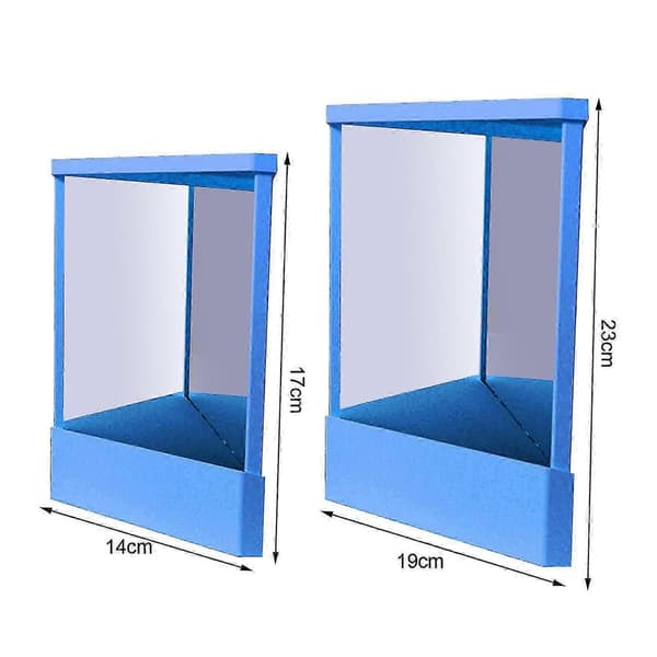 Non-Reversing Mirror Precision True Image Makeup Mirror Non-Magnifying Table Mirror Real Reflections Beauty Mirror for Your Face Jikaix White White L