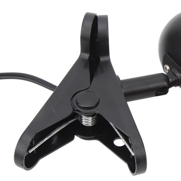 360° Roterbar LED Klemmearbeidslampe med E27-holder - Plug and Play Clip-on Leselys, EU-plugg 85-265V
