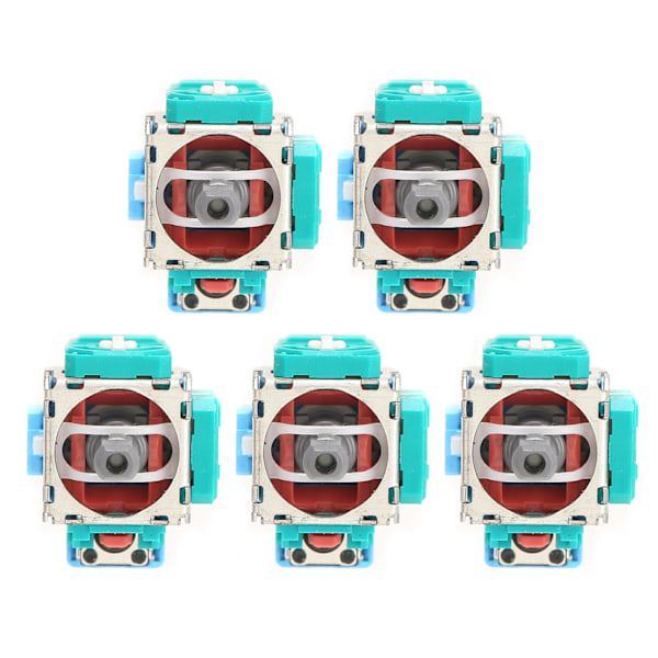 5 kpl 3D-kallistin Analog Joystick -anturimoduulia Ammattimainen Vaihto Analog-tikku Joystick -osat PS5-ohjaimille