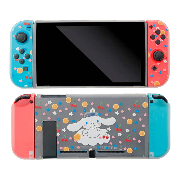 Spillbeskyttelsesdeksel Cartoon Translucent Split Fall Protection Protective Cover for Switch Type 4