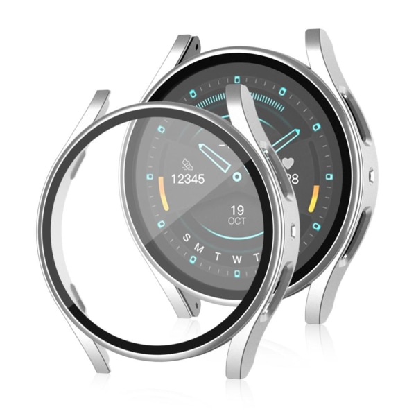 PC-ramme av herdet glass, kompatibel med Samsung Galaxy Watch5 40 44 45 mm støtsikker Smartwatch-beskyttelsesdeksel
