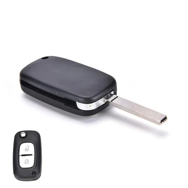 Folding Remote Key Shell - Fits RENAULT Clio Megane Kangoo Modus