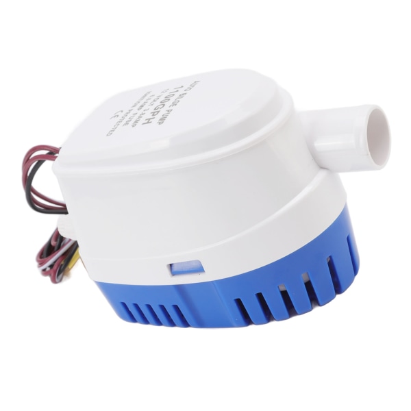 Elektrisk DC-vattenpump med flottörbrytare Automatisk länspump Mikro-nedsänkbar pump 4 meter lyft 12V 3.8A