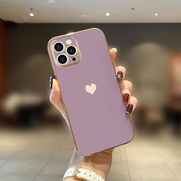 【bt02】Protective Case - Silicone - for iPhone 16 - Purple - Shockproof - Soft Lila