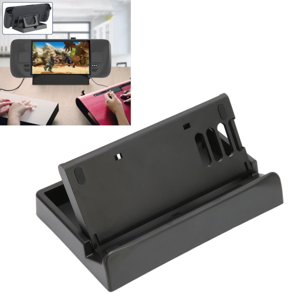 Stativdock for Switch, Bærbar Justerbar Kjøling, Sammenleggbar Dokkingsstasjon for Switch Spillkonsoll