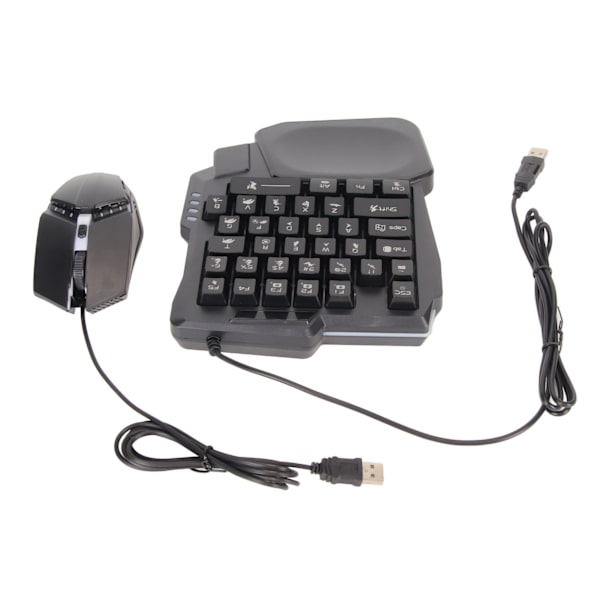 Trådløst Tastatur og Mus Konverteringssett Plug and Play Høy Sensitivitet Mobilspill Konverteringsadapter for Android for Harmony