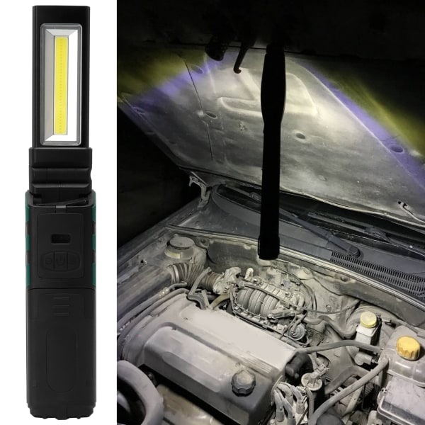 G15-S bilreparasjonsarbeidslys Bærbar høylys lommelykt sammenleggbar magnetisk lampe- W