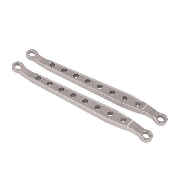 Aluminiumlegering Fram/Bakre Nedre Länkarm för AXIAL Wraith AX90056 RC Bil (Titanium Grå)